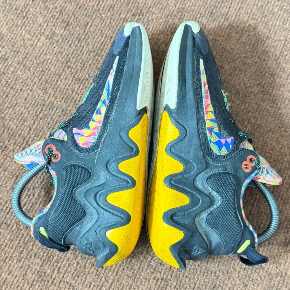Nike Giannis Immortality 3 Kids Basketball Shoes Black Multi DQ1943-002 Size 4Y‎